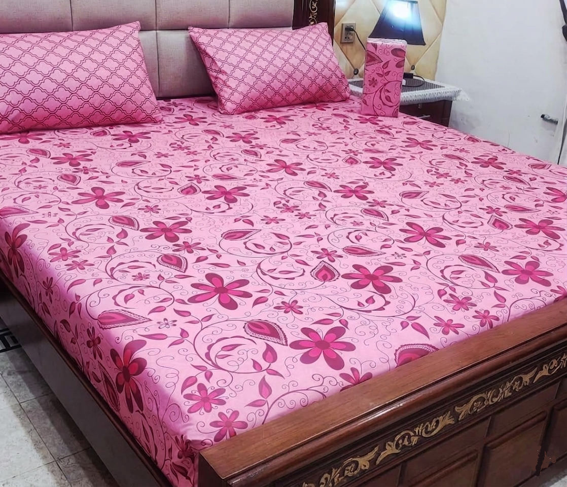 Rose Garden Vines Bedspread - cotton