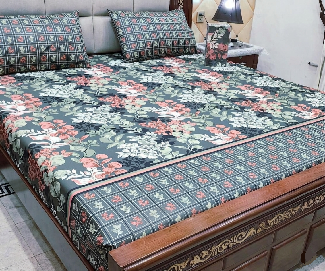 Floral Vine Bedspread - cotton