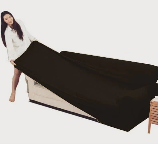 Jersey Sofa Cover - Black